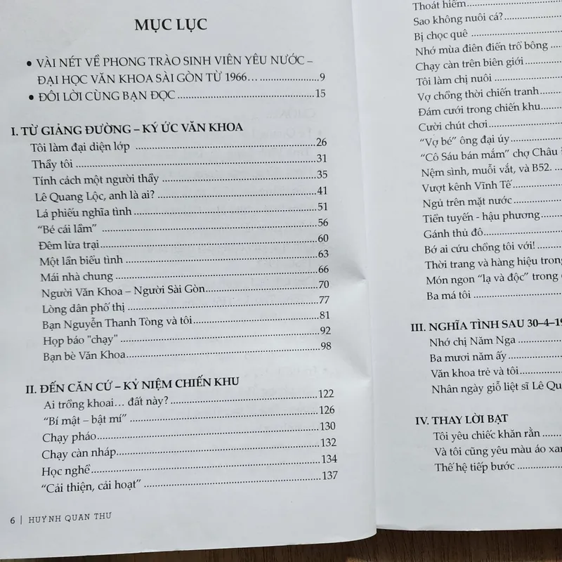 Ký ức Văn khoa từ giảng đường đến căn cứ | Huỳnh Quan Thư 553159