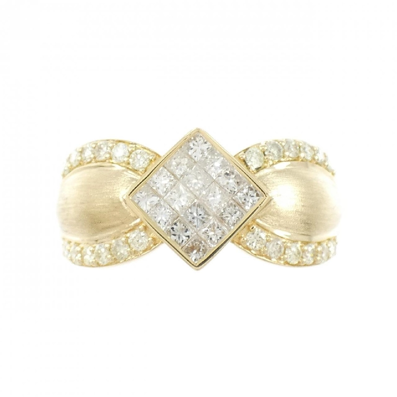 Nhẫn kim cương K18YG 0.70CT 666474