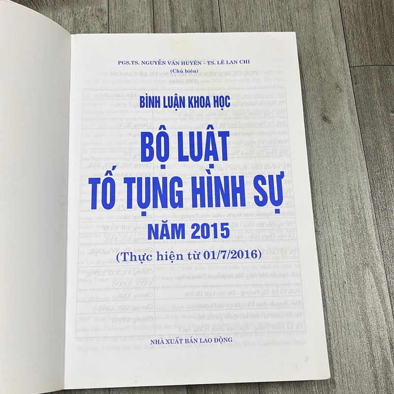 Bình luận khoa học bộ luật tố tụng hình sự năm 2015. 8b2 545048