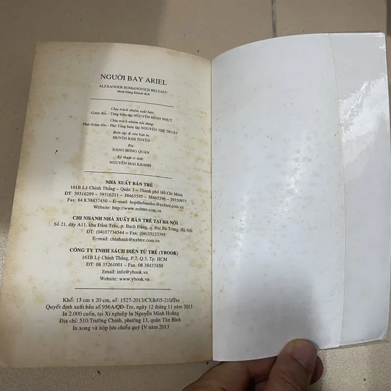 Người bay ariel - A. Beljaev (c43) 971422