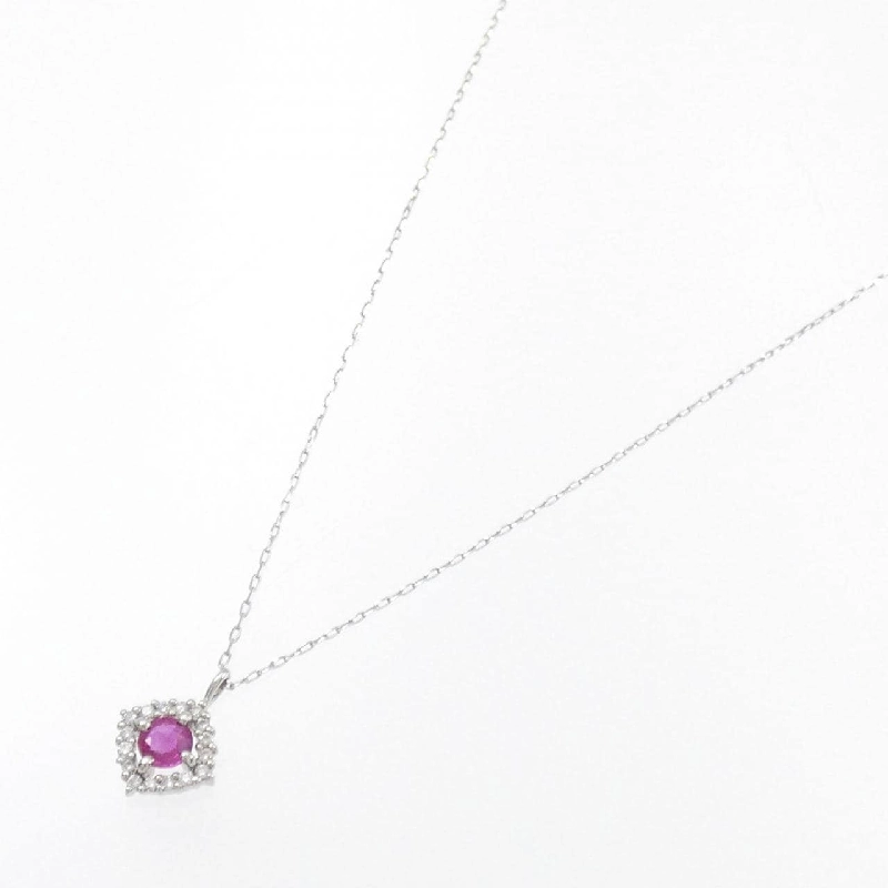 Dây chuyền ruby PT950/PT900 0.17CT - Hàng hiệu Chính hãng 861235