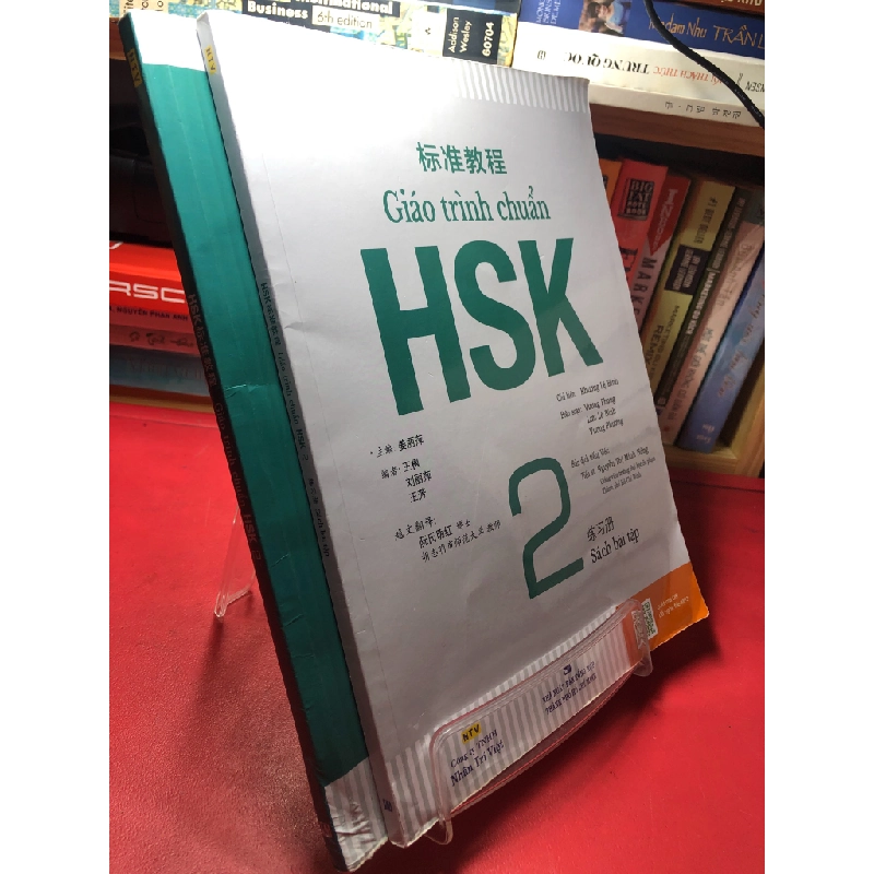 Combo 2 cuốn Giáo trình chuẩn HSK 2 2023 mới 80% chữ viết Khương Lệ Bình HPB1905 SÁCH HỌC NGOẠI NGỮ 349019