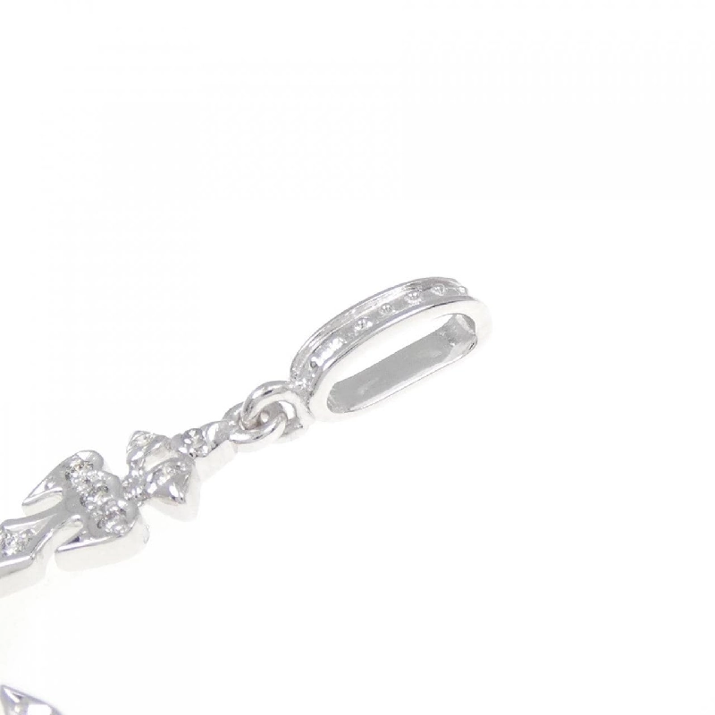 K18WG Đá quý hình thánh giá - Hàng hiệu Chính hãng 866892