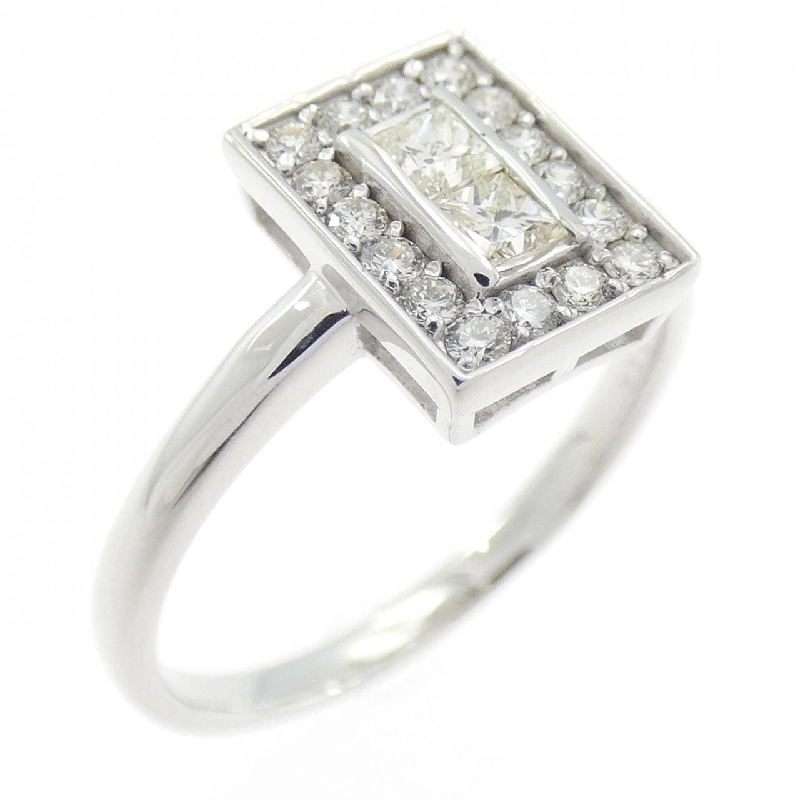 Nhẫn kim cương K18WG 0.30CT 668689