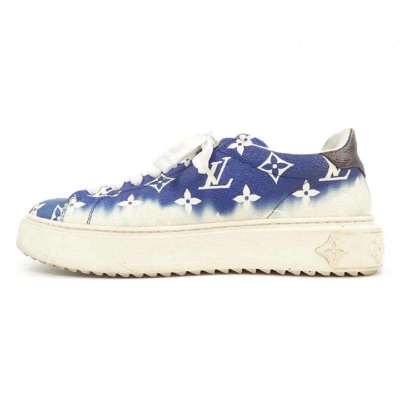 Giày sneaker Louis Vuitton LOUIS VUITTON vải canvas monogram bóng LV Escale Time Out - Hàng hiệu Authentic 828581