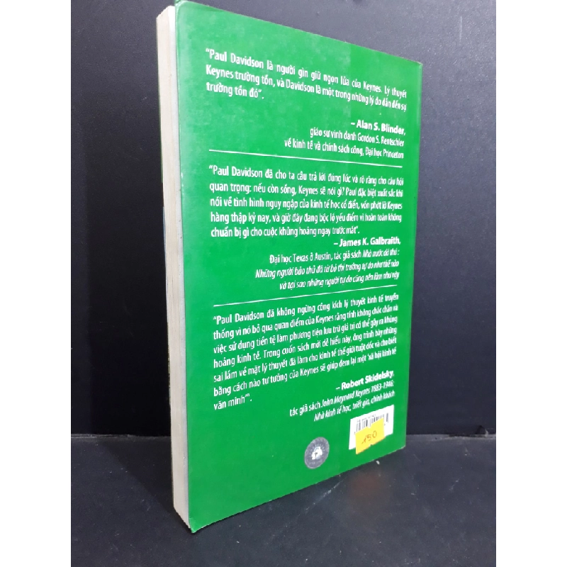 Giải pháp Keynes mới 90% bẩn bìa, ố nhẹ 2010 HCM1712 Paul Davidson KINH TẾ - TÀI CHÍNH - CHỨNG KHOÁN 354830