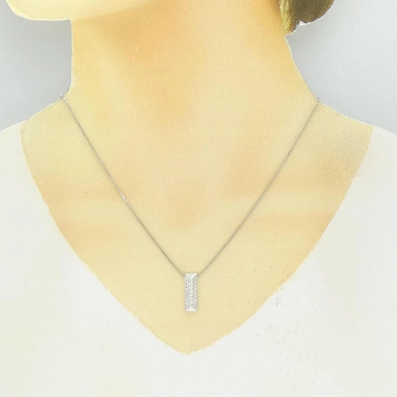 Dây chuyền kim cương PT900/PT850 0.41CT - Hàng hiệu Chính hãng 860775