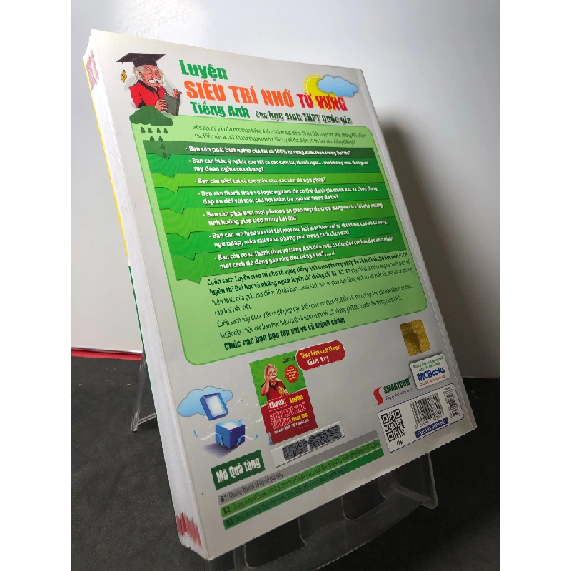 Luyện siêu trí nhớ từ vựng tiếng anh cho học sinh THPT quốc gia 2018 mới 90% bẩn nhẹ Nguyễn Anh Đức HPB2808 HỌC NGOẠI NGỮ 350332