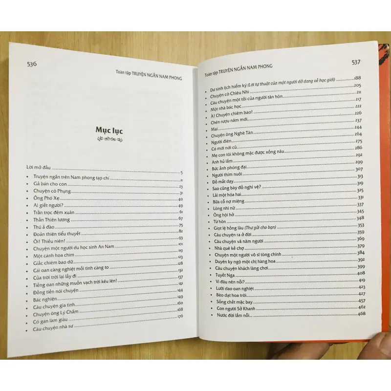 TRUYỆN NGẮN NAM PHONG TOÀN TẬP 907579