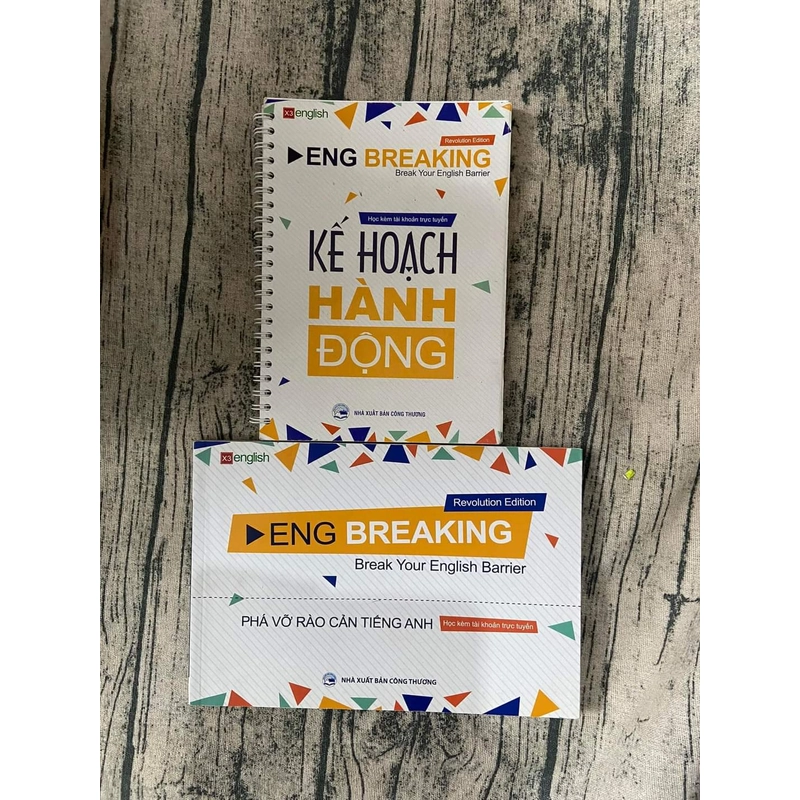 English Breaking kèm Sổ tay Kế hoạch hành động 314671