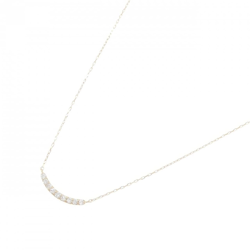 Dây chuyền kim cương K18YG 0.10CT - Hàng hiệu Chính hãng 862288