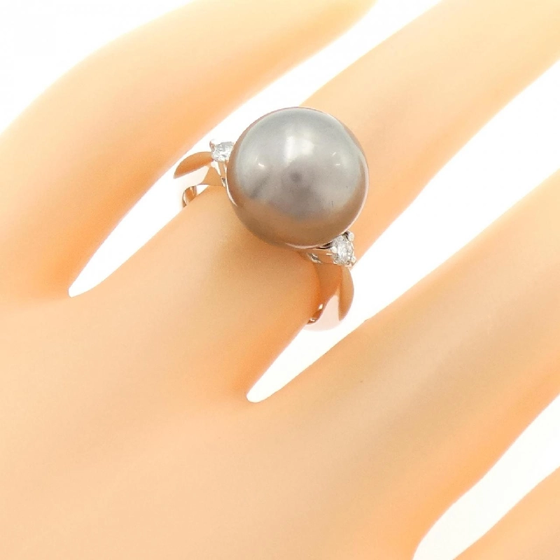 Nhẫn ngọc trai đen PT900 11.4mm 667504