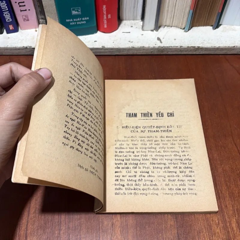 [Sách Xưa] - II Sách Phật Giáo: Tham Thiền Yếu Chỉ - Hư Vân Hoà Thượng - 1962 762053