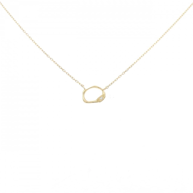 K18YG Dây chuyền kim cương - Hàng hiệu Authentic 861739