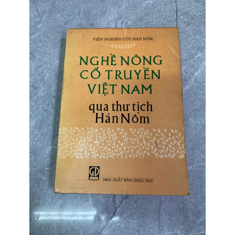 Nghề nông cổ truyền Việt Nam qua thư tịch Hán Nôm  276794