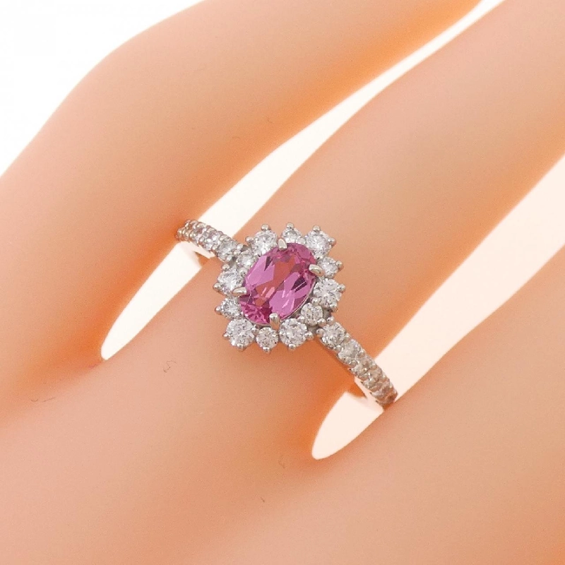 Nhẫn Spinel PT900 0.41CT 668102