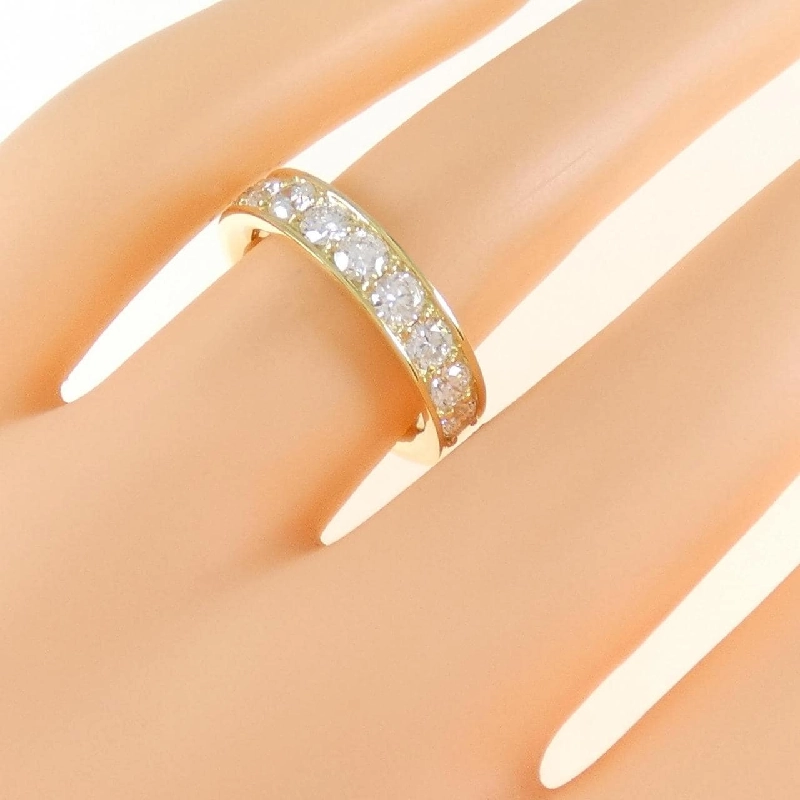 Nhẫn kim cương K18YG 1.028CT D VS1-SI1 VG-GOOD - Hàng hiệu Chính hãng 873003