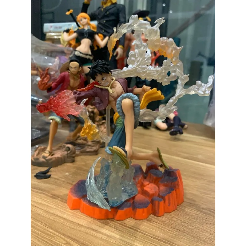 Mô hình One Piece Luffy gear 2 haki figure F.zero hàng cao cấp đế có chữ tên nhân vật luffy cao 20cm hiệu ứng đặc biệt 714382