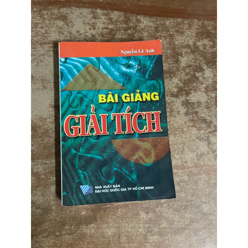 BÀI GIẢNG GIẢI TÍCH 733002
