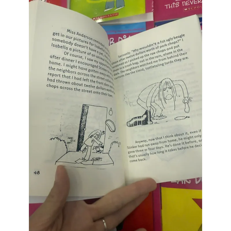 Sách tiếng anh - DEAR DUMB DIARY 12 CUỐN, Nhật Ký Ngốc xít 12 cuốn tặng audio 970771