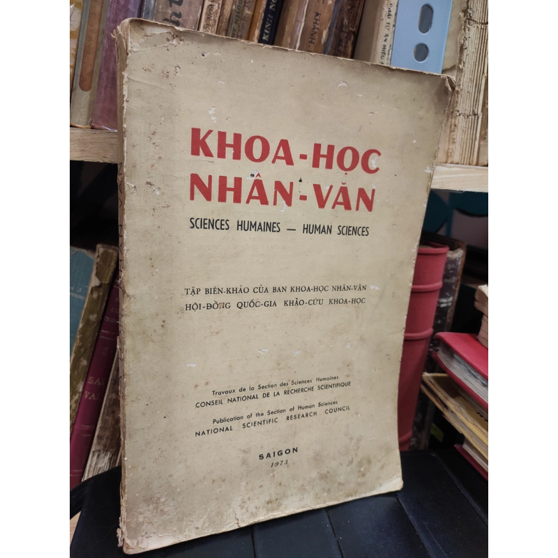 Khoa học nhân văn - Nxb 1973 298845