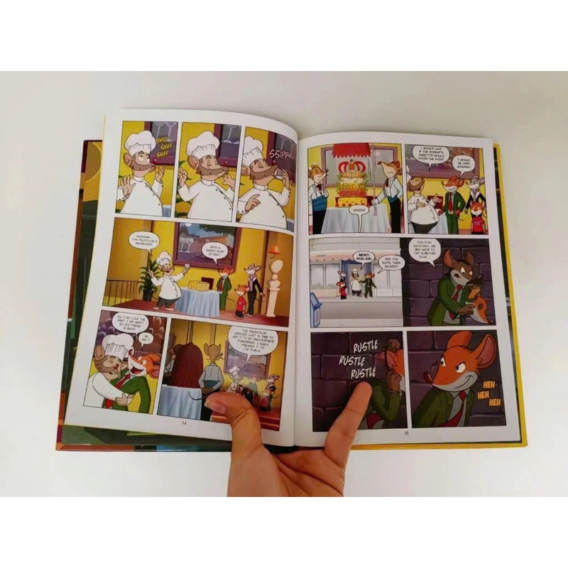 Sách - Geronimo Stilton Reporter (9 cuốn bìa cứng) 359187