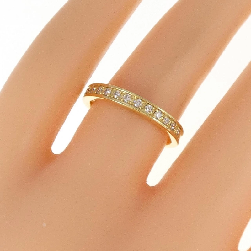 Nhẫn kim cương K18YG 0.20CT 672947