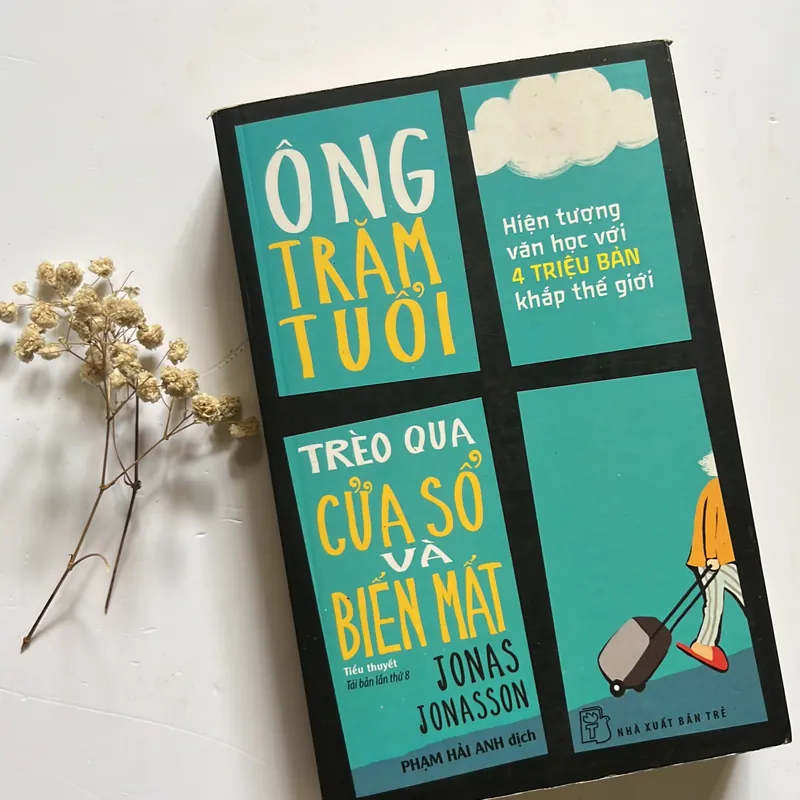Bán sách cũ - Ông trăm tuổi trèo qua cửa sổ và biến mất - Jonas Jonasson 565130