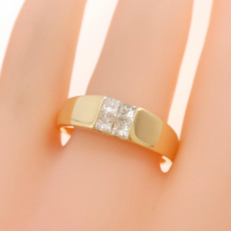 Nhẫn kim cương K18YG 0.70CT - Hàng hiệu chính hãng 846805