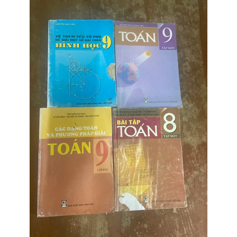 TOÁN 8- TOÁN 9 ( 4 cuốn) 733523