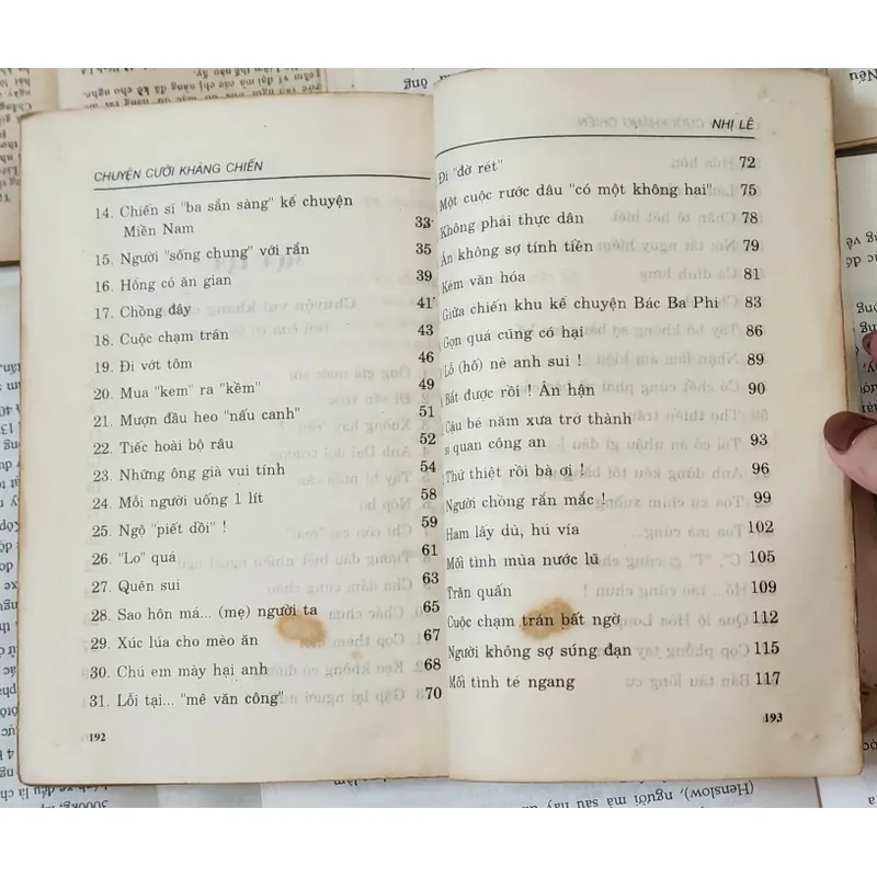 CHUYỆN CƯỜI KHÁNG CHIẾN- Nhị Lê 707228
