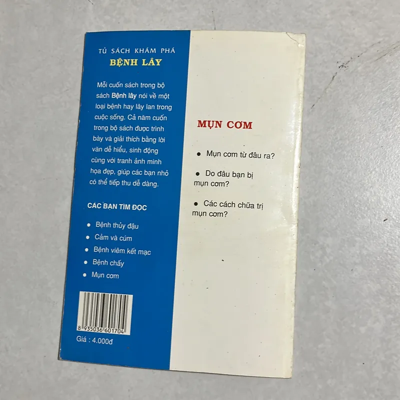 Mụn cơm - bệnh lây 589695
