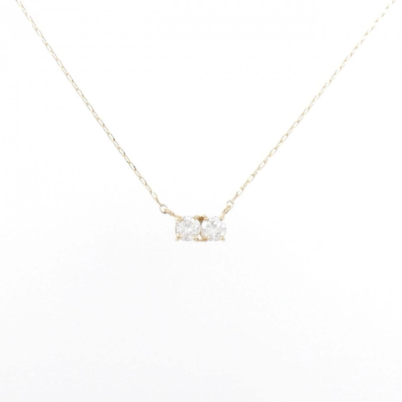 K18YG Dây chuyền kim cương 0.16CT - Hàng hiệu Chính hãng 868371