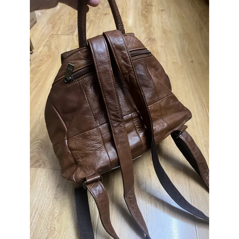 Balo nữ size 29*31*12 da thật 2hand 933359