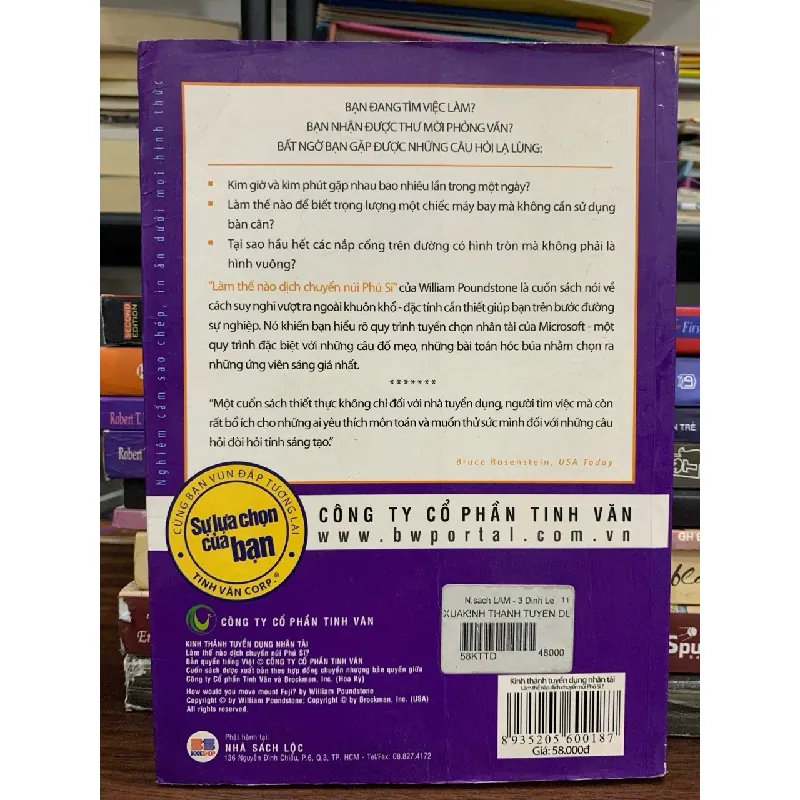 Kinh thánh tuyển dụng nhân tài — William Poundstone 576769
