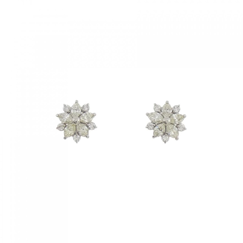 Bông tai kim cương PT900 hình hoa 0.30CT - Hàng hiệu chính hãng 871904