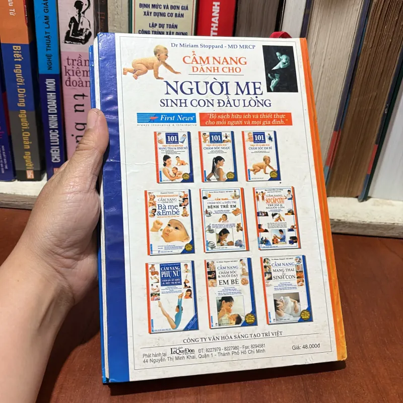 II Sách Thai Giáo: Người Mẹ Sinh Con Đầu Lòng - Dr Miriam Stoppard - 2003 760823