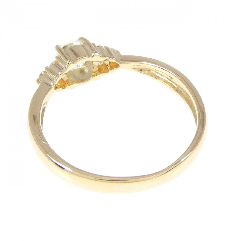 Nhẫn Aquamarine K18YG - Hàng hiệu Chính hãng 856246