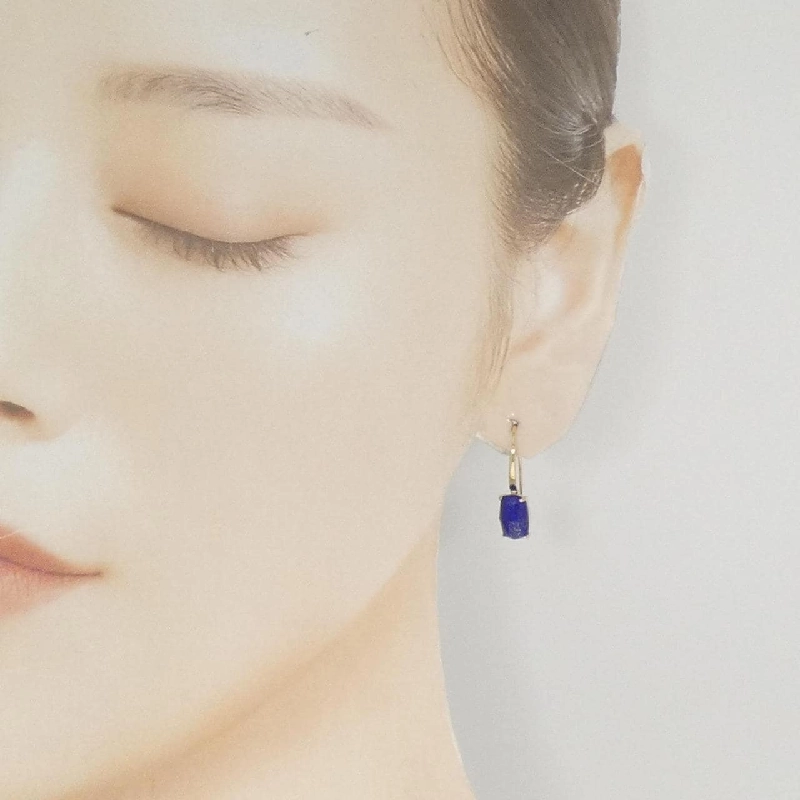 K10YG Lapis Lazuli Bông Tai - Hàng hiệu Chính hãng 875643