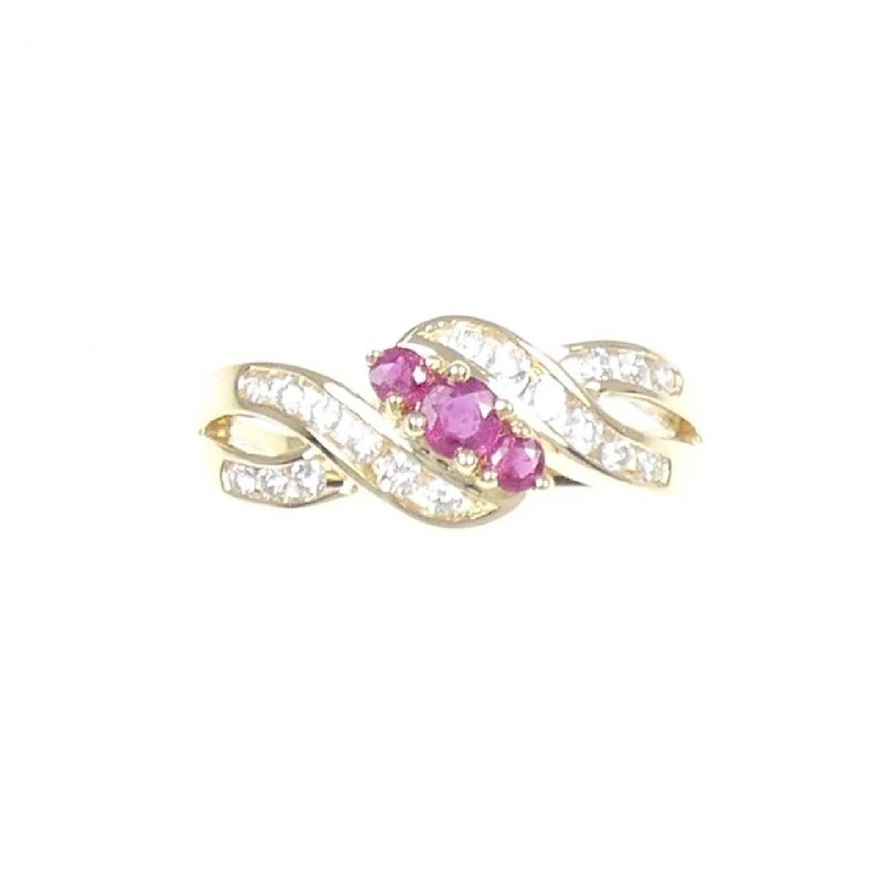Nhẫn Ruby 18KTYG 0.22CT 672512