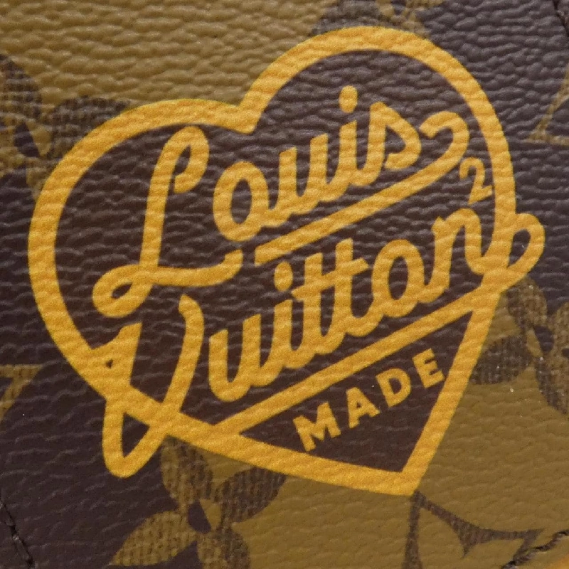 Túi đeo chéo Louis Vuitton Monogram Stripe (LV Squared) Double Phone Pouch M81005 - Hàng hiệu Chính hãng 766477