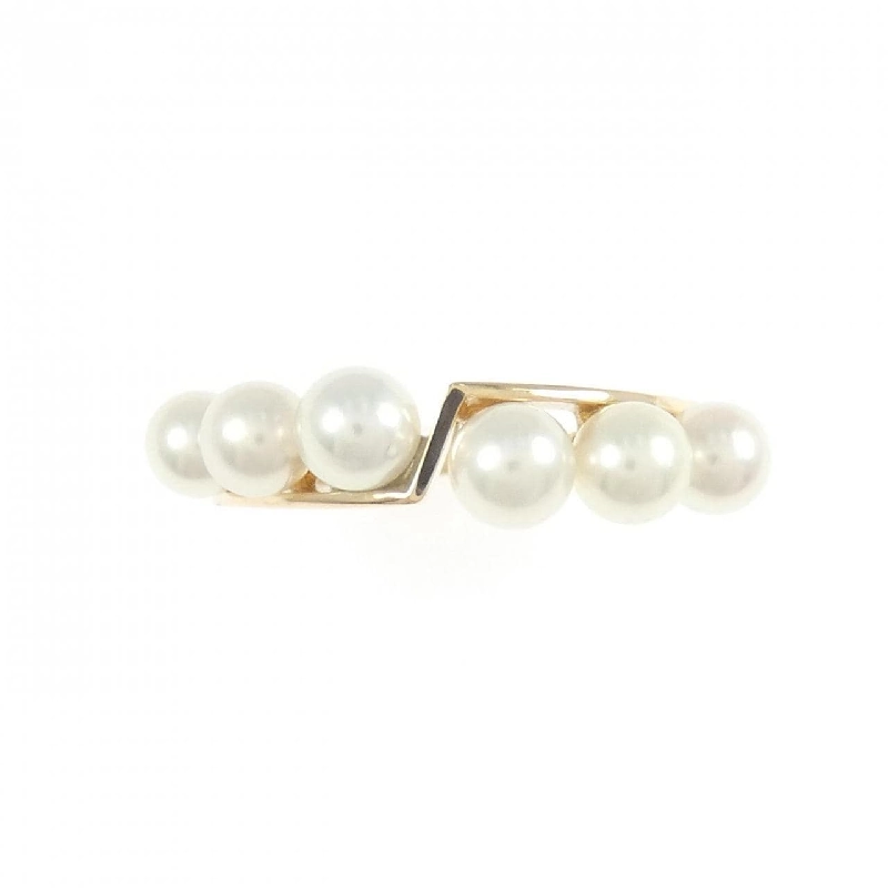 K18PG Nhẫn Ngọc Trai Akoya - Hàng hiệu Chính hãng 852277