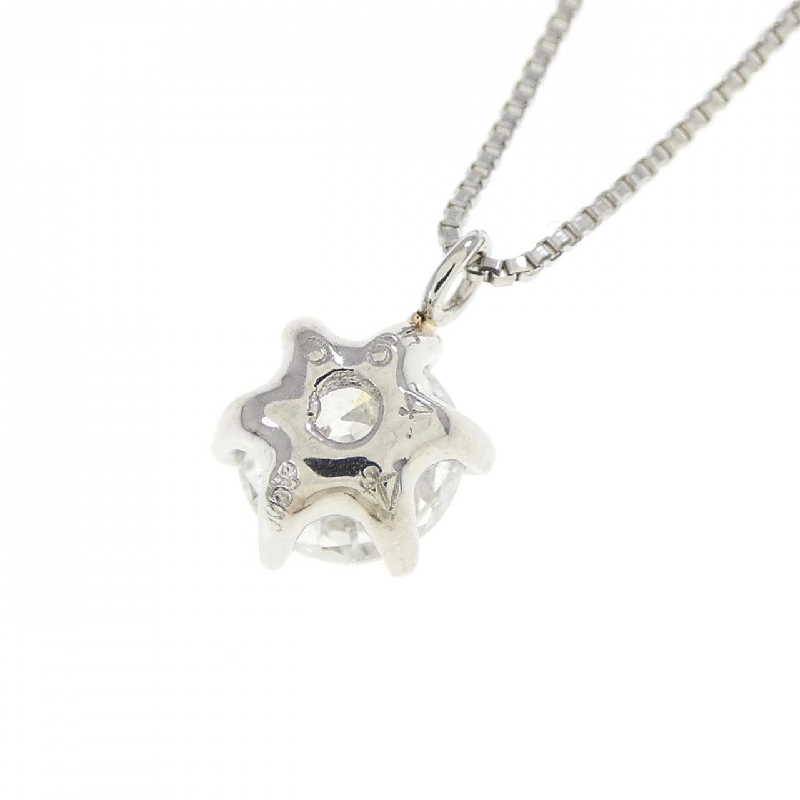 Dây chuyền kim cương Solitaire PT900/PT850 0.544CT E SI2 Tốt - Hàng hiệu Chính hãng 879765