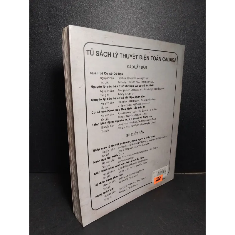 Trình biên dịch tập 1 nguyên lý kỹ thuật và công cụ mới 80% ố vàng 2000 HCM2103 GIÁO TRÌNH, CHUYÊN MÔN 410827