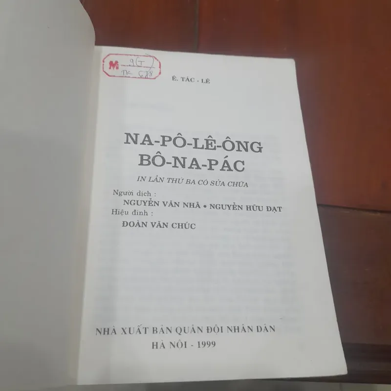 Ê. TácLê : NA - PÔ - LÊ - ÔNG BÔ - NA - PÁC 690706