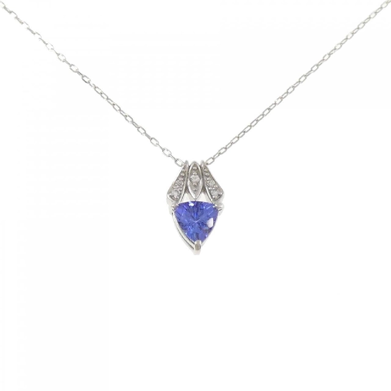 Dây chuyền Tanzanite PT900/PT850 0.92CT - Hàng hiệu Chính hãng 860233