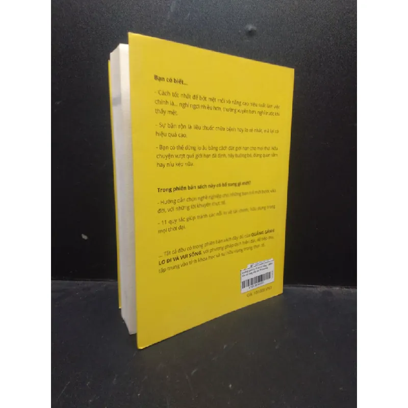 Quẳng gánh lo đi và vui sống Dale Carnegie 2021 mới 80% ố vàng HCM2503 sách kỹ năng 340205