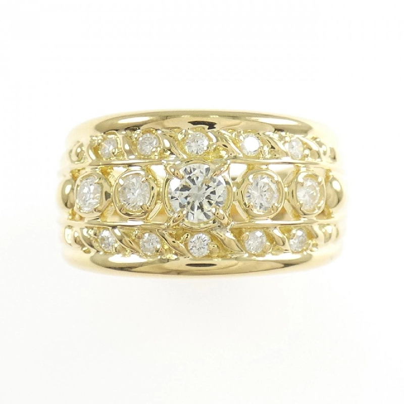 Nhẫn kim cương K18YG 0.52CT - Hàng hiệu chính hãng 849422