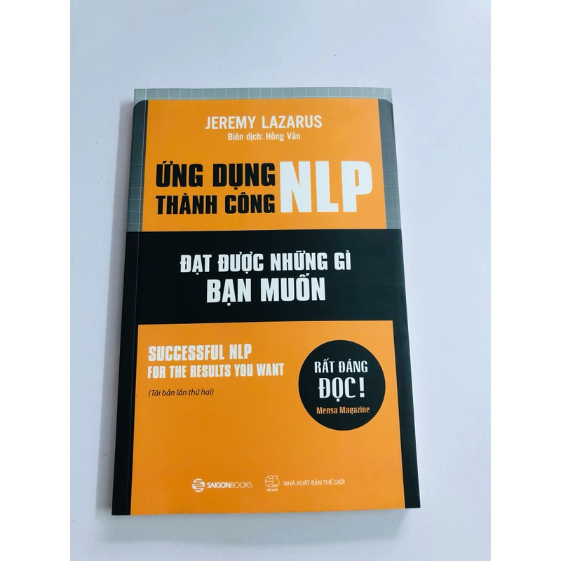  ỨNG DỤNG THÀNH CÔNG NLP – ĐẠT ĐƯỢC NHỮNG GÌ BẠN MUỐN (Jeremy Lazarus) 488373