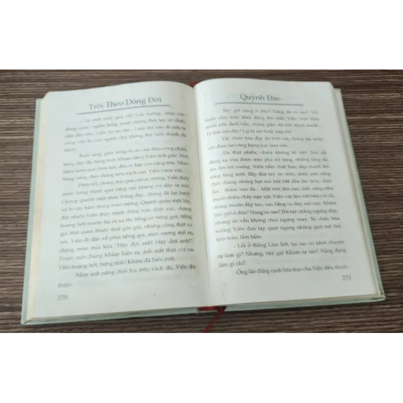 Tiểu thuyết TRÔI THEO DÒNG ĐỜI (Quỳnh Dao) - bìa cứng 468 trang 778159